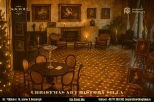 Povestea Crăciunului în anii ’30 la Eko Group Vila: artă și istorie într-un decor interbelic